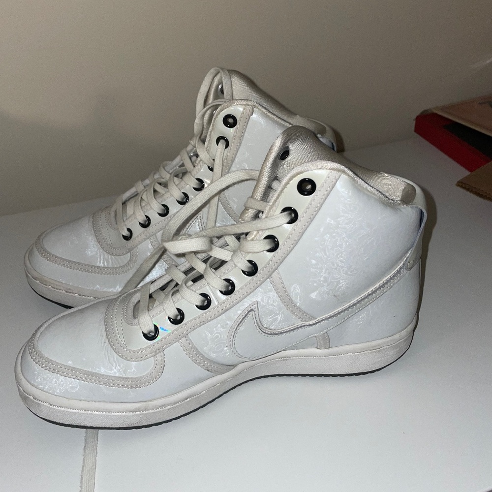 Iridescent Nike High Tops